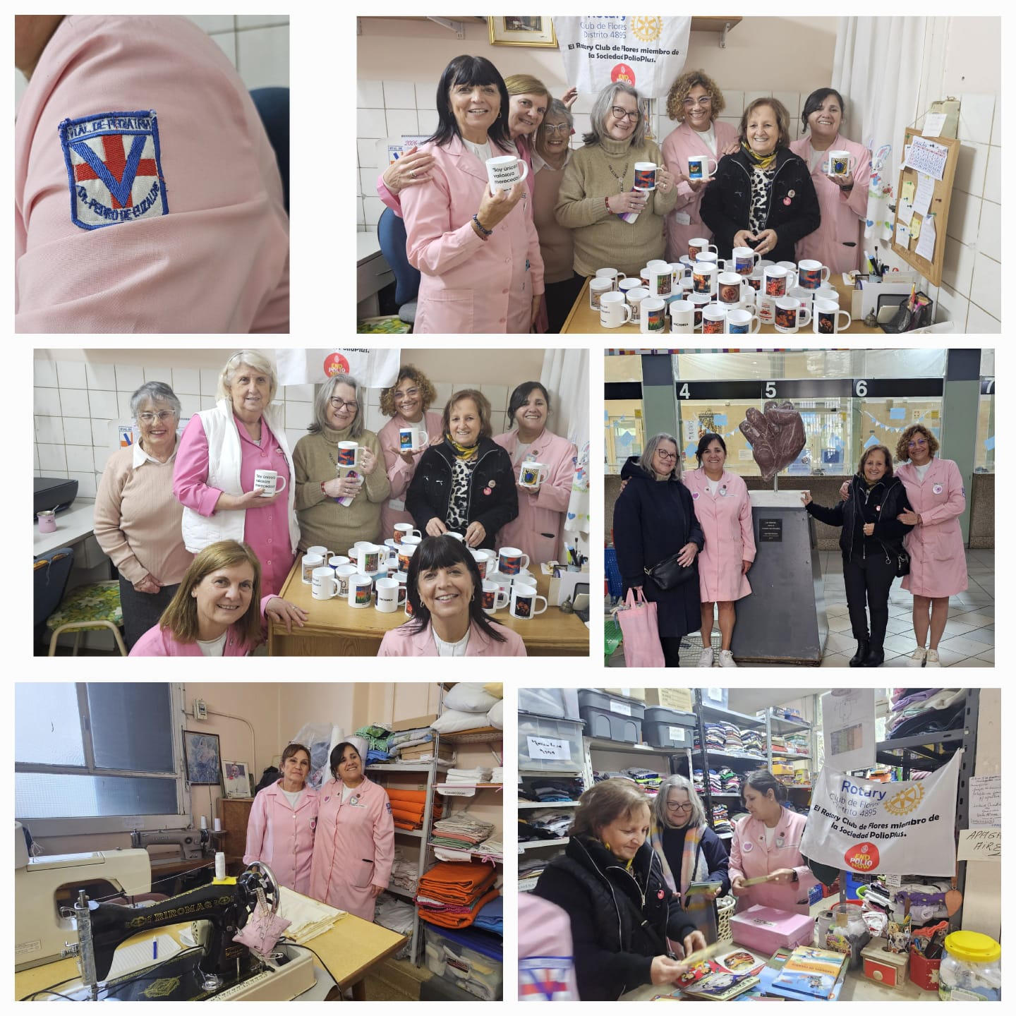 Donacion Hospital Elizalde- Entregado a LAS DAMAS DE ROSA